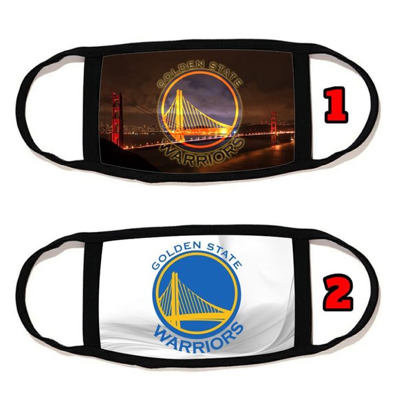 Golden State Warriors face mask face cover rewash